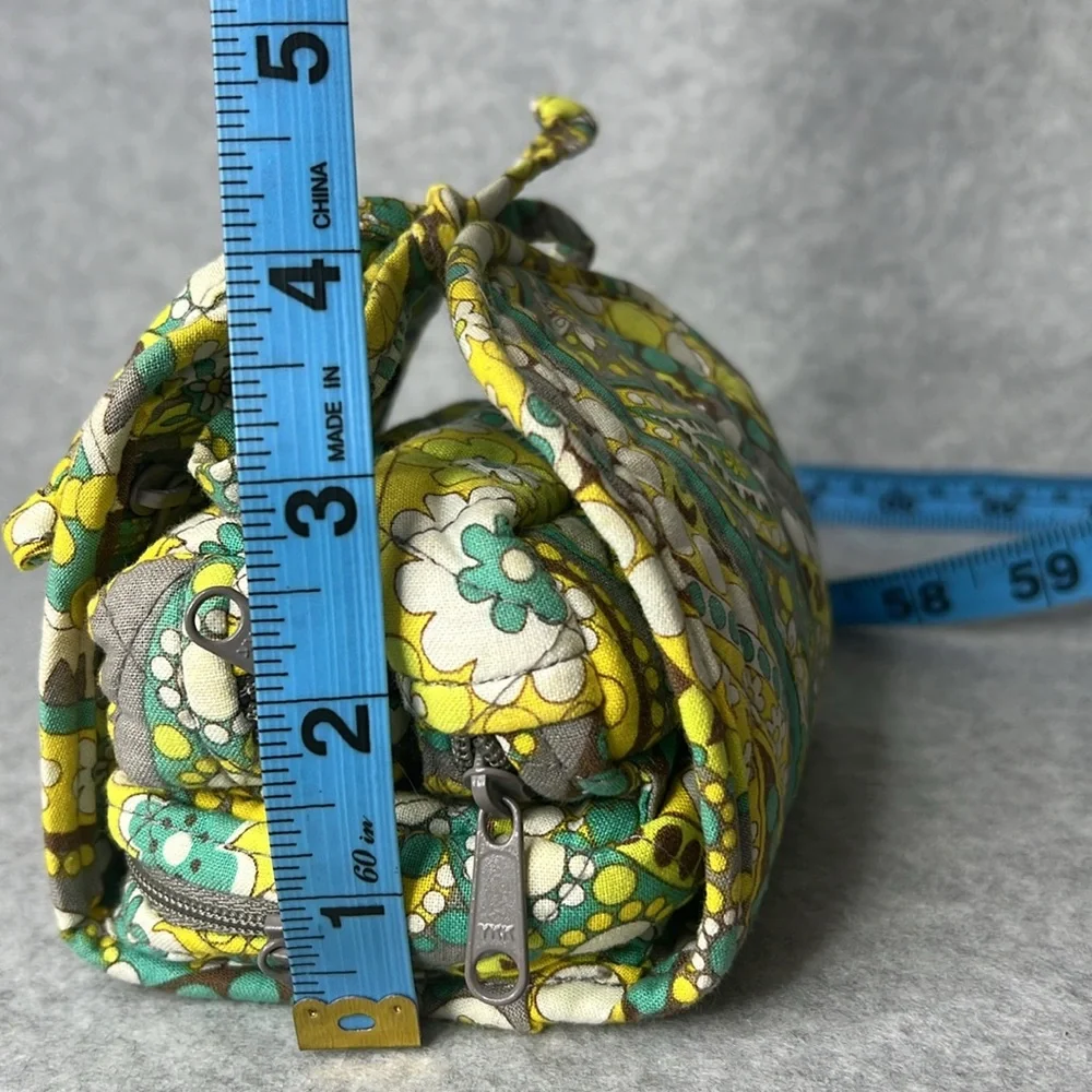Vera Bradley All Wrapped Up Jewelry Travel Case Lemon Parfait Retired - Picture 11 of 17
